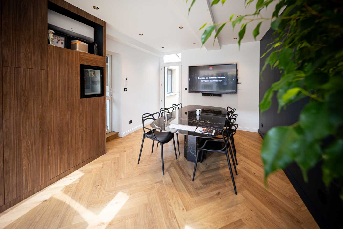 Salle de signature compromis de vente Sainte Anne Immo Amiens